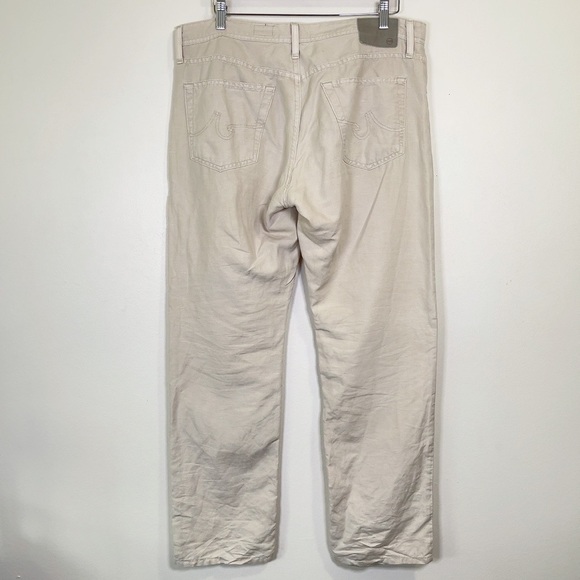 AG ADRIANO GOLDSCHMIED | THE GRADUATE LINEN BLEND PANT - Picture 14 of 16